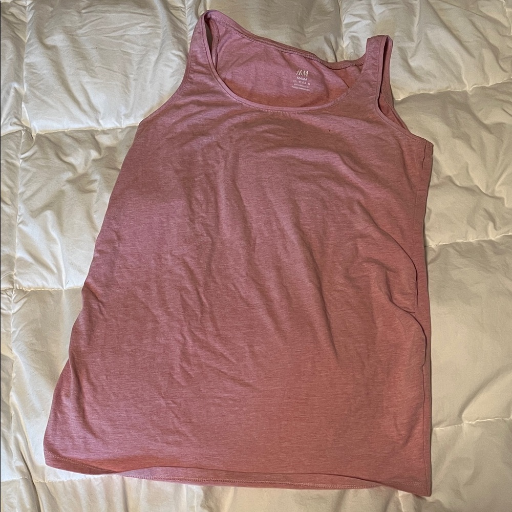 Maternity H&M light rose Tank Top